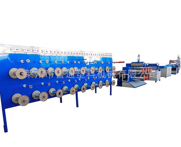 塑料再生拉絲機(jī)，扁絲拉絲機(jī)